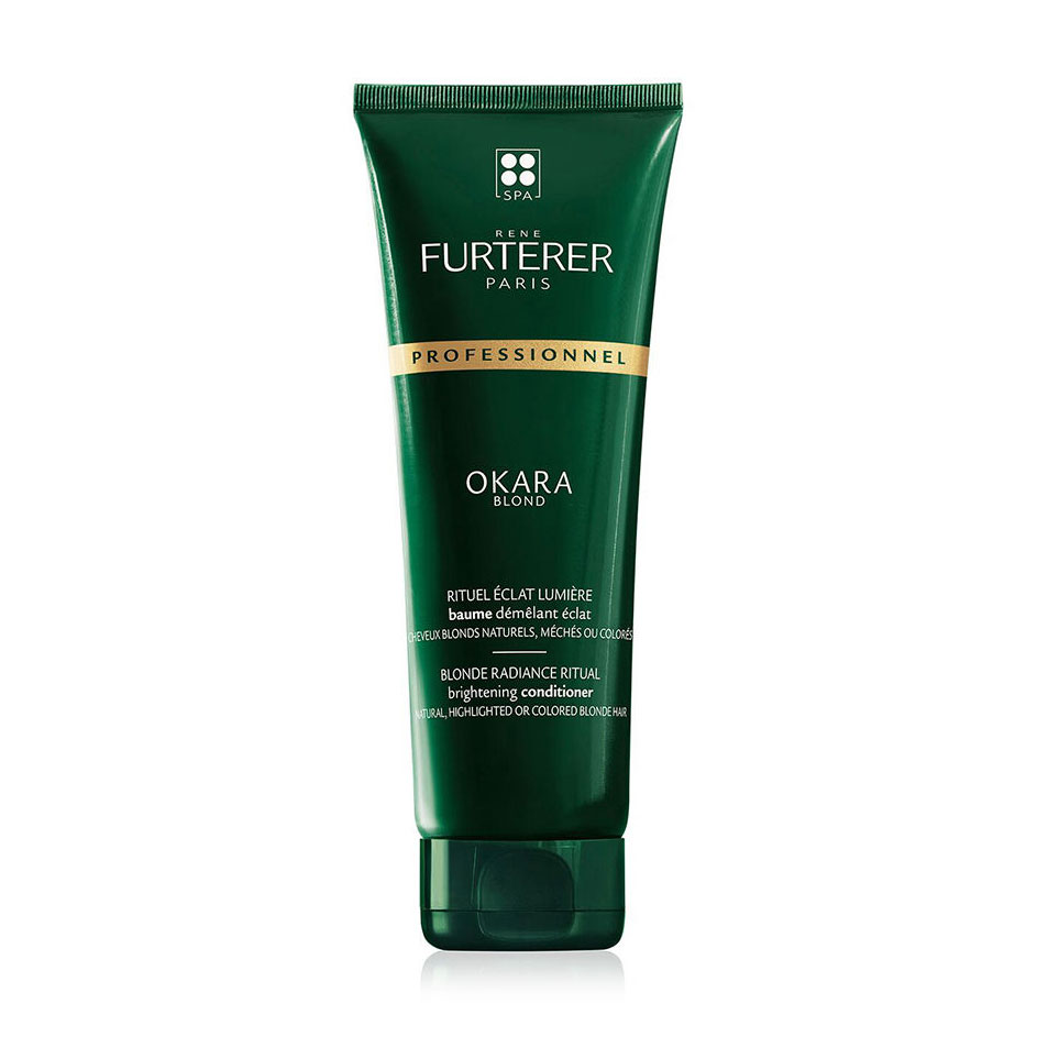 Кондиціонер Rene Furterer Okara Blond Blonde Radiance Ritual Brightening Conditioner для натурального світлого та фарбованого волосся, 250 мл